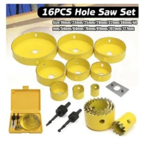 16pcs Hole Saw Set